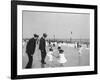 On the Beach at Rockaway, N.Y.-null-Framed Photo