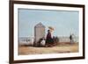 On the Beach at Trouville; Sur La Plage De Trouville, 1865-Eug?ne Boudin-Framed Giclee Print