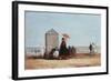 On the Beach at Trouville-Eug?ne Boudin-Framed Giclee Print