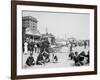 On the Beach, Atlantic City, N.J.-null-Framed Photo