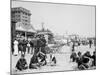 On the Beach, Atlantic City, N.J.-null-Mounted Photo