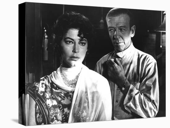 On The Beach, Ava Gardner, Fred Astaire, 1959-null-Stretched Canvas