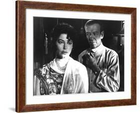 On The Beach, Ava Gardner, Fred Astaire, 1959-null-Framed Photo