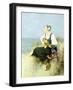 On the Beach by Hermann Seeger-Hermann Seeger-Framed Giclee Print