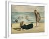 On the Beach, c.1868-Edouard Manet-Framed Giclee Print