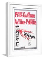 On the Beach, Gregory Peck, Ava Gardner, Fred Astaire, Anthony Perkins, 1959-null-Framed Art Print