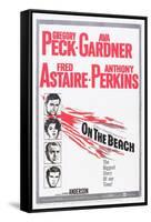 On the Beach, Gregory Peck, Ava Gardner, Fred Astaire, Anthony Perkins, 1959-null-Framed Stretched Canvas