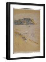 On the Beach, Hastings-James Abbott McNeill Whistler-Framed Giclee Print