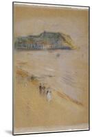 On the Beach, Hastings-James Abbott McNeill Whistler-Mounted Giclee Print
