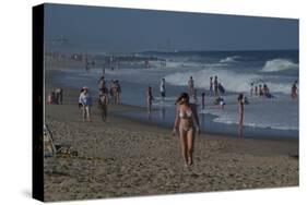 On The Beach, New Jersey Shore, 2014-Anthony Butera-Stretched Canvas