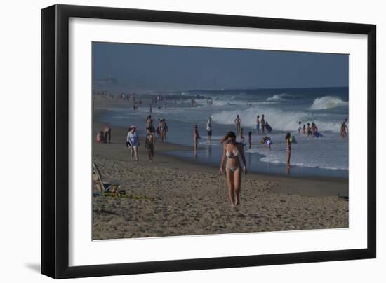 On The Beach, New Jersey Shore, 2014-Anthony Butera-Framed Premium Giclee Print
