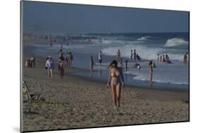 On The Beach, New Jersey Shore, 2014-Anthony Butera-Mounted Giclee Print