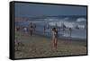 On The Beach, New Jersey Shore, 2014-Anthony Butera-Framed Stretched Canvas