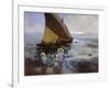 On the Beach, Valencia-Joaquín Sorolla y Bastida-Framed Giclee Print