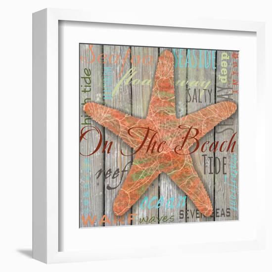 On the Beach-Bee Sturgis-Framed Art Print