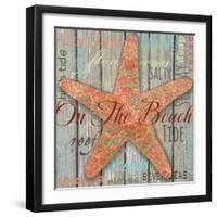 On the Beach-Bee Sturgis-Framed Art Print