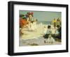 On the Beach-Edward Henry Potthast-Framed Giclee Print