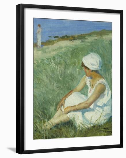 On the Beach-Paul Fischer-Framed Giclee Print