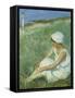 On the Beach-Paul Fischer-Framed Stretched Canvas