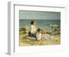 On the Beach-Hermann Seeger-Framed Giclee Print