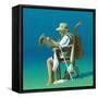 On the Beach-Simon Cook-Framed Stretched Canvas