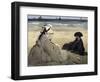 On the Beach-Edouard Manet-Framed Art Print