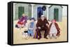 On the Beach-Gillian Lawson-Framed Stretched Canvas