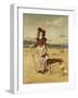 On the Beach-Bos George-Framed Giclee Print