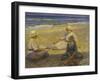 On the Beach-Johannes Martin Fastings Wilhjelm-Framed Giclee Print