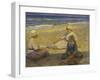 On the Beach-Johannes Martin Fastings Wilhjelm-Framed Giclee Print