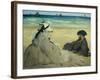 On the Beach-Edouard Manet-Framed Giclee Print