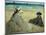 On the Beach-Edouard Manet-Mounted Giclee Print