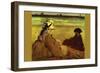 On The Beach-Edouard Manet-Framed Art Print