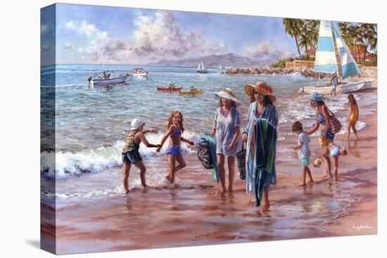 On the Beach-Nicky Boehme-Stretched Canvas