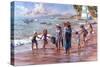 On the Beach-Nicky Boehme-Stretched Canvas