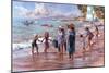 On the Beach-Nicky Boehme-Mounted Giclee Print