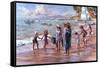 On the Beach-Nicky Boehme-Framed Stretched Canvas