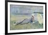 On the Beach-Paul Cesar Helleu-Framed Giclee Print