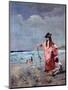 On the Beach-Alfred Emile L?opold Stevens-Mounted Giclee Print