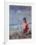 On the Beach-Alfred Emile L?opold Stevens-Framed Giclee Print