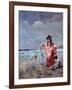 On the Beach-Alfred Emile L?opold Stevens-Framed Giclee Print