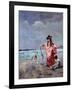 On the Beach-Alfred Emile L?opold Stevens-Framed Giclee Print