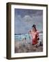 On the Beach-Alfred Emile L?opold Stevens-Framed Giclee Print