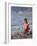 On the Beach-Alfred Emile L?opold Stevens-Framed Giclee Print