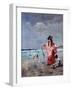 On the Beach-Alfred Emile L?opold Stevens-Framed Giclee Print