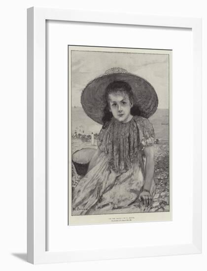 On the Beach-Henri Gervex-Framed Giclee Print