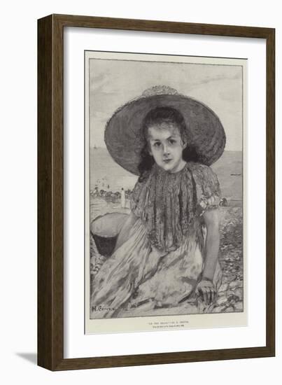 On the Beach-Henri Gervex-Framed Giclee Print