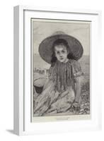 On the Beach-Henri Gervex-Framed Giclee Print