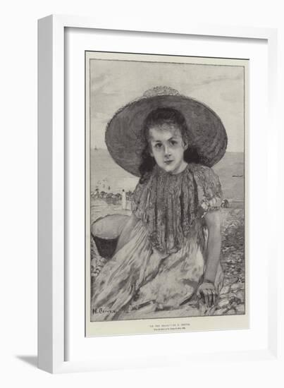 On the Beach-Henri Gervex-Framed Giclee Print