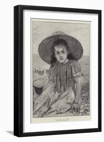 On the Beach-Henri Gervex-Framed Premium Giclee Print